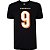 Camiseta NFL Cincinnati Bengals Joe Burrow 9 Masculina Preta NTK Big Number - Imagem 1