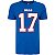 Camiseta NFL Buffalo Bills Josh Allen 17 Masculina Azul NTK Big Number - Imagem 3