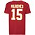 Camiseta NFL Kansas City Chiefs Patrick Mahomes 15 Masculina Vermelha NTK Big Number - Imagem 2