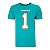 Camiseta NFL Miami Dolphins Tua Tagovailoa Masculina Verde NTK Big Number - Imagem 1