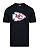 Camiseta NFL Kansas City Chiefs Masculina Preta New Era Big Logo - Imagem 3