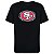 Camiseta NFL San Francisco 49ers Masculina Preta New Era Big Logo - Imagem 1