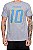 Camiseta NFL Los Angeles Chargers Justin Herbert 10 Masculina Cinza NTK Big Number - Imagem 3