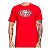 Camiseta NFL San Francisco 49ers Masculina Vermelha NTK Big Logo - Imagem 1