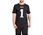 Camiseta NFL Philadelphia Eagles Jalen Hurts 1 Masculina Preta NTK Big Number - Imagem 3