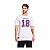 Camiseta NFL Minnesota Vikings Justin Jefferson 18 Masculina Branca NTK Big Number - Imagem 1