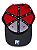 Boné New Era NFL Tampa Bay Buccaneers Vermelho e Preto 9FORTY Snapback - Imagem 5