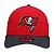 Boné New Era NFL Tampa Bay Buccaneers Vermelho e Preto 9FORTY Snapback - Imagem 1