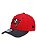 Boné New Era NFL Tampa Bay Buccaneers Vermelho e Preto 9FORTY Snapback - Imagem 3