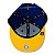 Boné New Era NFL Los Angeles Rams Azul e Amarelo 9FIFTY Snapback - Imagem 5