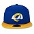 Boné New Era NFL Los Angeles Rams Azul e Amarelo 9FIFTY Snapback - Imagem 1