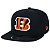 Boné New Era NFL Cincinnati Bengals Preto 9FIFTY Snapback - Imagem 3