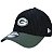 Boné New Era NFL Green Bay Packers Preto e Verde 9TWENTY Snapback - Imagem 4