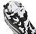 Chuteira De Futebol Americano Adidas Freak Spark MID Preta e Branca - Imagem 2
