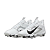 Chuteira De Futebol Americano Nike Alpha Menace 4 Shark Branca e Cinza - Imagem 4