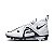 Chuteira De Futebol Americano Nike Alpha Menace 3 Pro Branca e Azul Escuro - Imagem 1