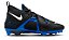 Chuteira De Futebol Americano Nike Alpha Menace Pro 3 Preta e Azul - Imagem 3