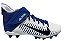 Chuteira De Futebol Americano Nike Alpha Menace Pro 2 Azul e Branca - Imagem 4