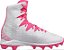 Chuteira De Futebol Americano Under Armour Highlight M.C Rosa e Branca - Imagem 3
