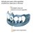Protetor Bucal Shock Doctor Duplo Para Aparelho Odontológico Superior + Inferior - Imagem 2