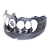 Protetor Bucal Shock Doctor Duplo Para Aparelho Odontológico Superior + Inferior - Imagem 1