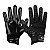 Luva De Futebol Americano Para Recebedores, TE, OL/DL Cutters The Gamer 5.0 Preta - Imagem 1