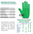 Luva de Futebol Americano Para Recebedores Cutters Rev. Pro 5.0 Rosa - Imagem 3