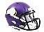 Capacete NFL Minnesota Vikings Decorativo - Imagem 1