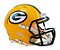 Capacete NFL Green Bay Packers Decorativo - Imagem 1