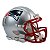 Capacete NFL New England Patriots Decorativo - Imagem 1