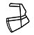 Facemask Para Capacetes Riddell Para RBs e DBs Preta S2BD-HS4 - Imagem 2