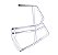 Facemask Para Capacetes Riddell Para QBs e WRs Branca S2B-HS4 - Imagem 4