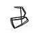 Facemask Para Capacetes Riddell Para QBs e WRs Preta S2B-HS4 - Imagem 4