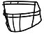 Facemask Para Capacetes Riddell Para Lineman e Skill Positions Preta S2BDC-HS4 - Imagem 2
