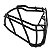 Facemask Xenith para OL/DL, TE, LB, FB. Preta Predator - Imagem 2