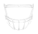 Capacete De Futebol Americano Riddell Speedflex Branco - Completo - Imagem 2
