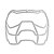 Capacete De Futebol Americano Xenith Epic+ Preto - Completo - Imagem 6