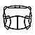 Capacete De Futebol Americano Xenith Epic+ Preto - Completo - Imagem 10
