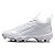 Chuteira De Futebol Americano Nike Alpha Menace 4 Shark Branca - Imagem 1