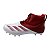 Chuteira de Futebol Americano Adidas Adizero Chaos Vermelha e Branca - Imagem 1