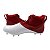 Chuteira de Futebol Americano Adidas Adizero Chaos Vermelha e Branca - Imagem 3