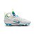 Chuteira de Futebol Americano Nike Huarache 9 Elite Branca e Verde - Imagem 3