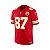 Jersey NFL Kansas City Chiefs Travis Kelce 87 Nike Masculina Vermelha Adulto e Infantil Fuse - Imagem 3