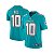 Jersey NFL Miami Dolphins Tyreek Hill 10 Nike Masculina Azul Adulto e Infantil Fuse - Imagem 1