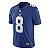 Jersey NFL New York Giants Daniel Jones 8 Nike Masculina Azul Adulto e Infantil Fuse - Imagem 3