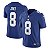 Jersey NFL New York Giants Daniel Jones 8 Nike Masculina Azul Adulto e Infantil Fuse - Imagem 1