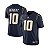 Jersey NFL Los Angeles Chargers Justin Herbert 10 Nike Masculina Azul Escuro Adulto e Infantil Fuse - Imagem 1
