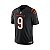 Jersey NFL Cincinnati Bengals Joe Burrow 9 Nike Masculina Preta Adulto e Infantil Fuse - Imagem 3