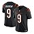 Jersey NFL Cincinnati Bengals Joe Burrow 9 Nike Masculina Preta Adulto e Infantil Fuse - Imagem 1