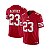 Jersey NFL San Francisco 49ers Christian McCaffrey 23 Nike Masculina Vermelha Adulto e Infantil Fuse - Imagem 1